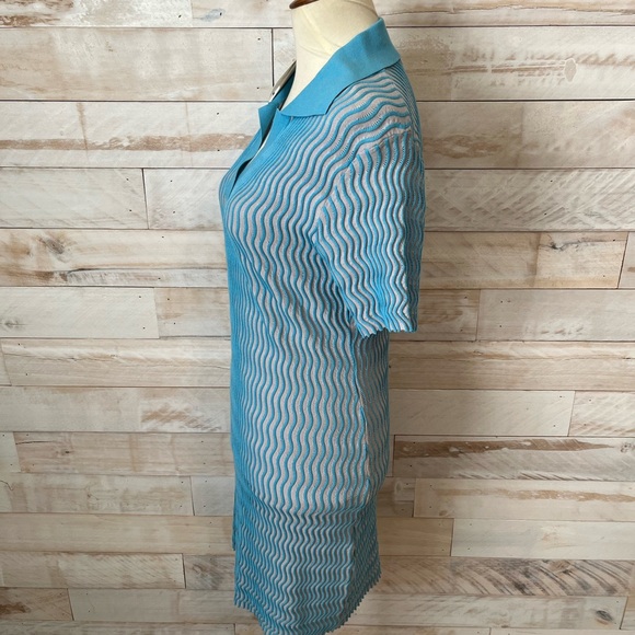 NWT Anthropologie size M Azalia polo knit dress - Picture 6 of 12